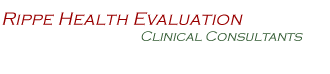 Rippe Health Evaluation: Clinical Consultants